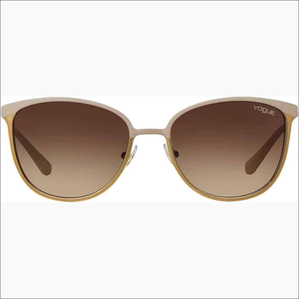 Metal Frame Round Sunglasses With 100% Uv Protection